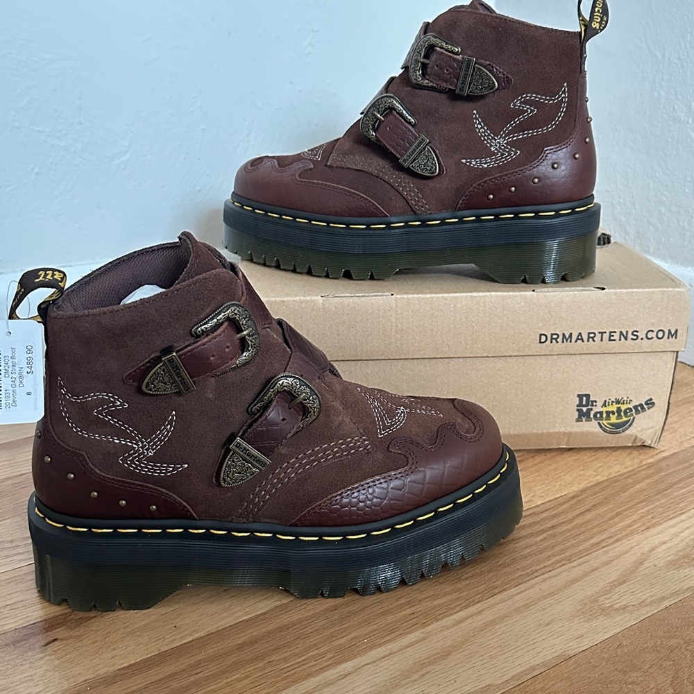 Dr. Martens Gothic Americana Devon Boots